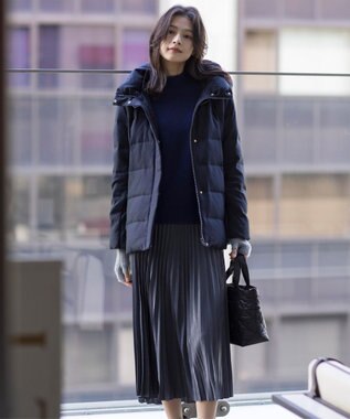 J.PRESS LADIES ピュアカシミヤ アームウォーマー ライトグレー系1