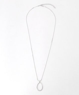 ANY フープネックレス シルバー