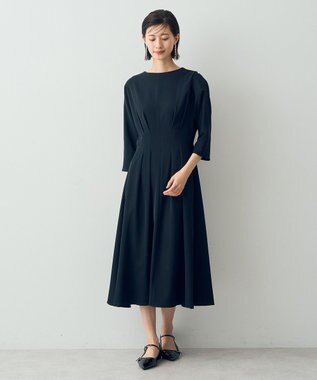 YECCA VECCA タックデザインドレス Ivory
