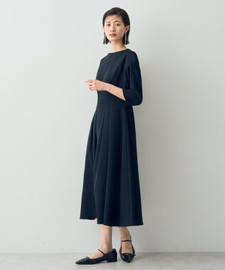 YECCA VECCA タックデザインドレス Ivory