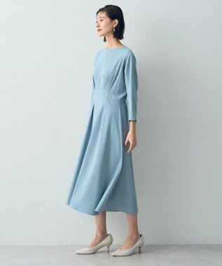 YECCA VECCA タックデザインドレス Ivory