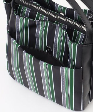 Y'SACCS マルチストライプ すっきりトート Sサイズ グリーン