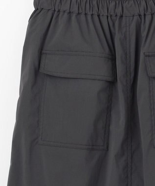 ANY L 【ウエストゴム】撥水ナイロンベイカースカート スミクロ