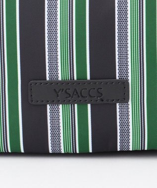 Y'SACCS マルチストライプ すっきりトート Sサイズ グリーン