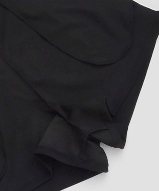 San-ai Resort（三愛水着楽園） 【WEB限定】ペプラムチェック3点セット【Beach Queen（ビーチクイーン）】 ブラック