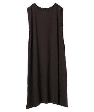 Green Parks ・ＳＵＧＡＲ　ＳＰＯＯＮ【ＣＯＯＬ】タックノースリワンピ Charcoal Gray