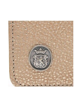 A.D.M.J. 【牛革】メタリックレザー/スリムウォレット ゴールド