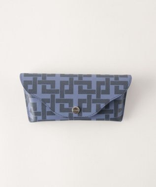 MIYABIYA La quoh with kirakaracho 角つなぎ プリントレザー 眼鏡ケース