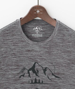 JOSEPH ABBOUD MOUNTAIN 【UNISEX】クールスキンガードTシャツ ライトグレー系