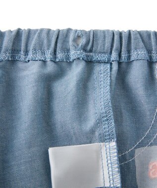 MIKI HOUSE HOT BISCUITS 【70-90cm】ダンガリー素材 ブルマ ベージュ