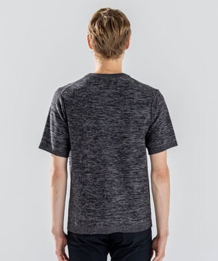 JOSEPH HOMME レクサスムリネ　クルーネック半袖ニット グレー系