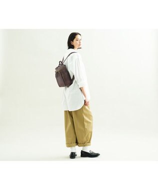 genten ゴートベーシック コンパクトリュック グレー