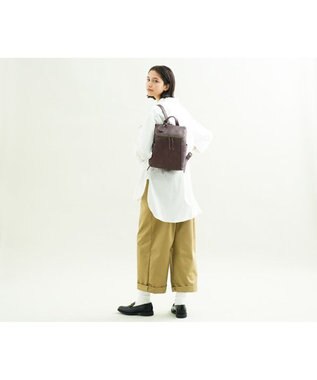 genten ゴートベーシック コンパクトリュック グレー