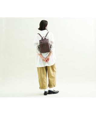 genten ゴートベーシック コンパクトリュック グレー