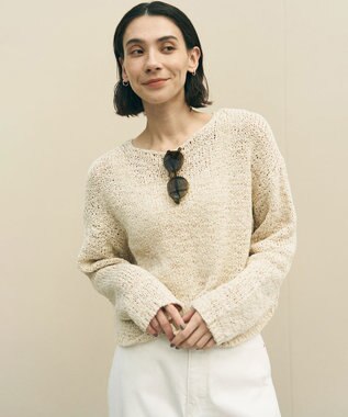 UNFILO テープヤーンニット プルオーバー