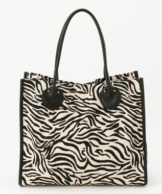 UNBILLION cachecache 丸手根革スクエアトートバッグ