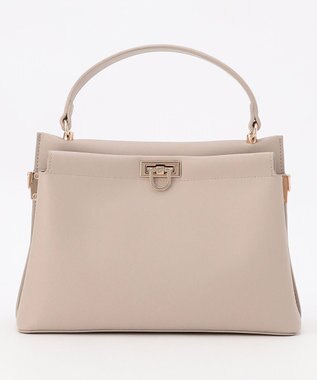 ANY SIS 【2WAY】スクエアミディトート バッグ