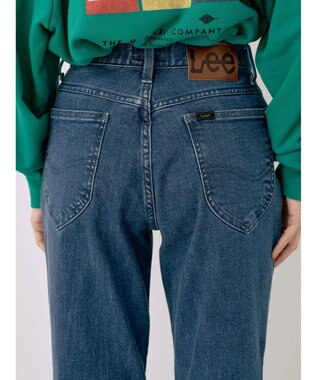 earth music&ecology Ｌｅｅ×ｅ．ｍ．ａ．ｅ．スリットフレアデニムパンツ Light Indigo