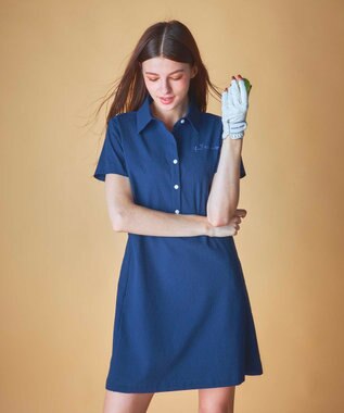 FILA GOLF／marie claire 【marie claire SPORT】 ストレッチサッカーワンピース