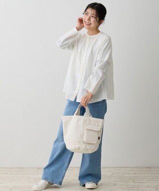 ROOTOTE 3065【ボトルホルダー付き】SN.デリ.リサイクルコットン-B 03：アイボリー