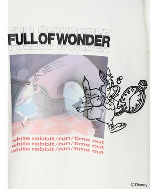 Green Parks アリス／グラフィックＴＥＥ Off White