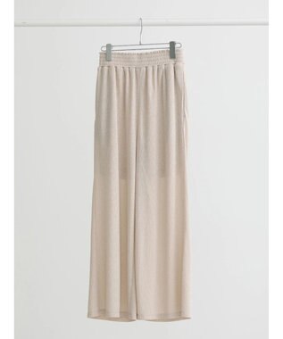 earth music&ecology ラメリブパンツ