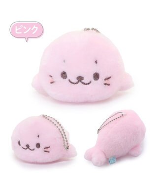 Mother garden しろたん カラーキーホルダー 10cm 【単品】 全9カラー 桃