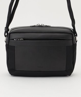 Y'SACCS ブロックモチーフショルダー ブラック