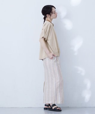 J.PRESS YORK STREET 【WOMEN】ドルマンスリーブ プルオーバー ベージュ系