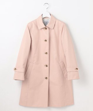 J.PRESS LADIES L 【撥水・WEB限定カラーあり】コットンポリエステル ツイル ロング コート 【WEB限定】ピンク系