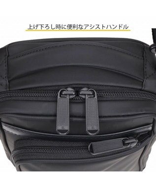 ACE BAGS & LUGGAGE ace. フレックスライトコート ショルダーバッグ 高強度PU加工生地 2L 68231 エース ブラック