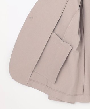 ANY SIS L スマートビューティーストレッチカラーレス ジャケット グレージュ