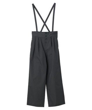 Green Parks サス付きパンツ Gray