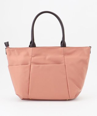 J.PRESS LADIES 【WEB限定カラーあり・A4サイズ収納可】 ナイロン トート バッグ ピンク系