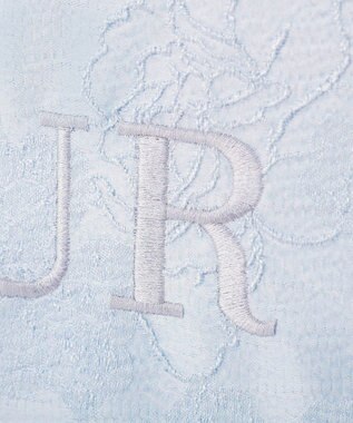 Maison de FLEUR ブランドロゴ刺繍ジャカードスクエアトート Light Blue