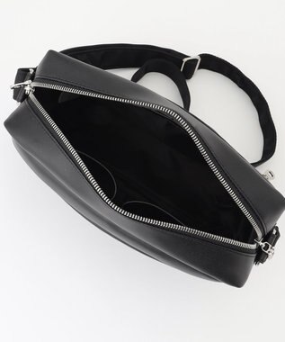 Y'SACCS ブロックモチーフショルダー ブラック