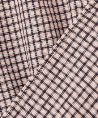 J.PRESS LADIES サイロチェック シャツ アイボリー×ネイビー×ピンク系