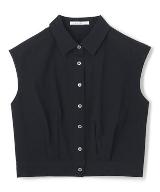 BEIGE， GABRIEL / ショートレングス ブラウス Black