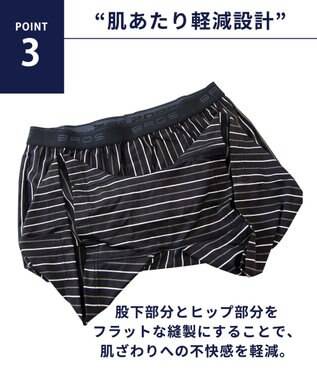 WACOAL MEN トランクス しめつけすぎずダブつかない ストレッチ素材 前開き 下着 メンズ GT4111 /ブロス バイ ワコールメン ブラック