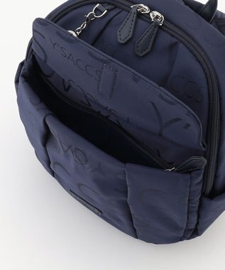 Y'SACCS ロゴジャカード　ミニリュックサック ネイビー