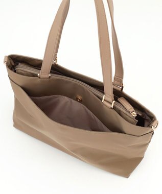 LA BAGAGERIE コンビ2WAYトートバッグ Mサイズ ベージュ