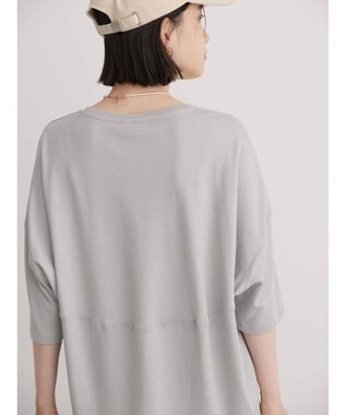 AMERICAN HOLIC ＵＶカット　コクーン半袖カットプルオーバー Gray Beige