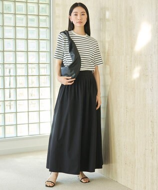 UNFILO BEAUTYFORM-Tコットン ベーシックTシャツ ボーダー