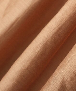 YECCA VECCA 【2点SET】シアーシャツ×Aラインキャミワンピース Terracotta