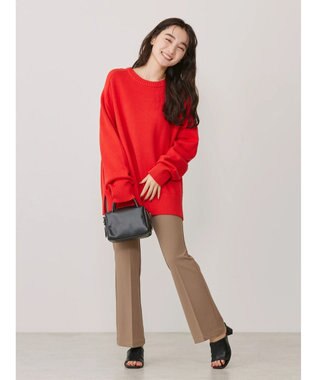 AMERICAN HOLIC クルーネックＢＩＧニットプルオーバー Off White