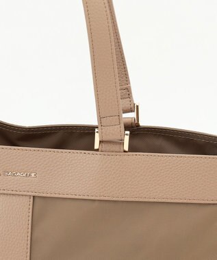 LA BAGAGERIE コンビ2WAYトートバッグ Mサイズ ベージュ