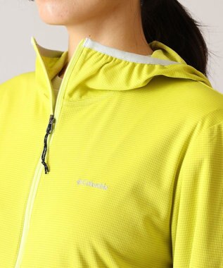 Columbia Columbia/ ウィメンズトレイルラッシュロングスリーブフルジップ /コロンビア Ginkgo