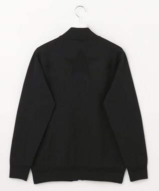 23区GOLF 【MEN】ニット ブルゾン ブラック系