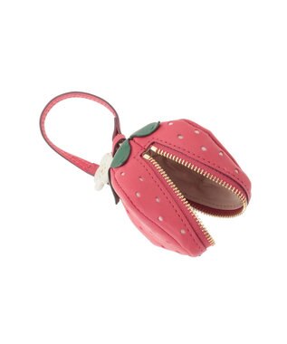 genten フルーツマーケット 立体チャーム「いちご」 アカ