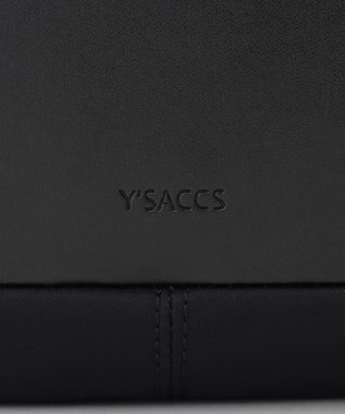 Y'SACCS ブロックモチーフショルダー ブラック